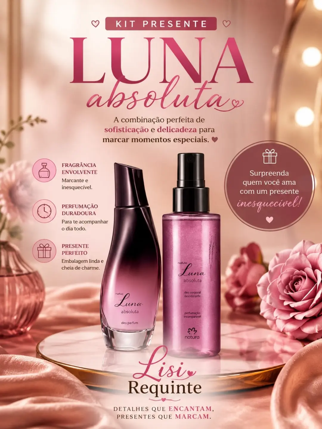 Presentes Lisi Requinte